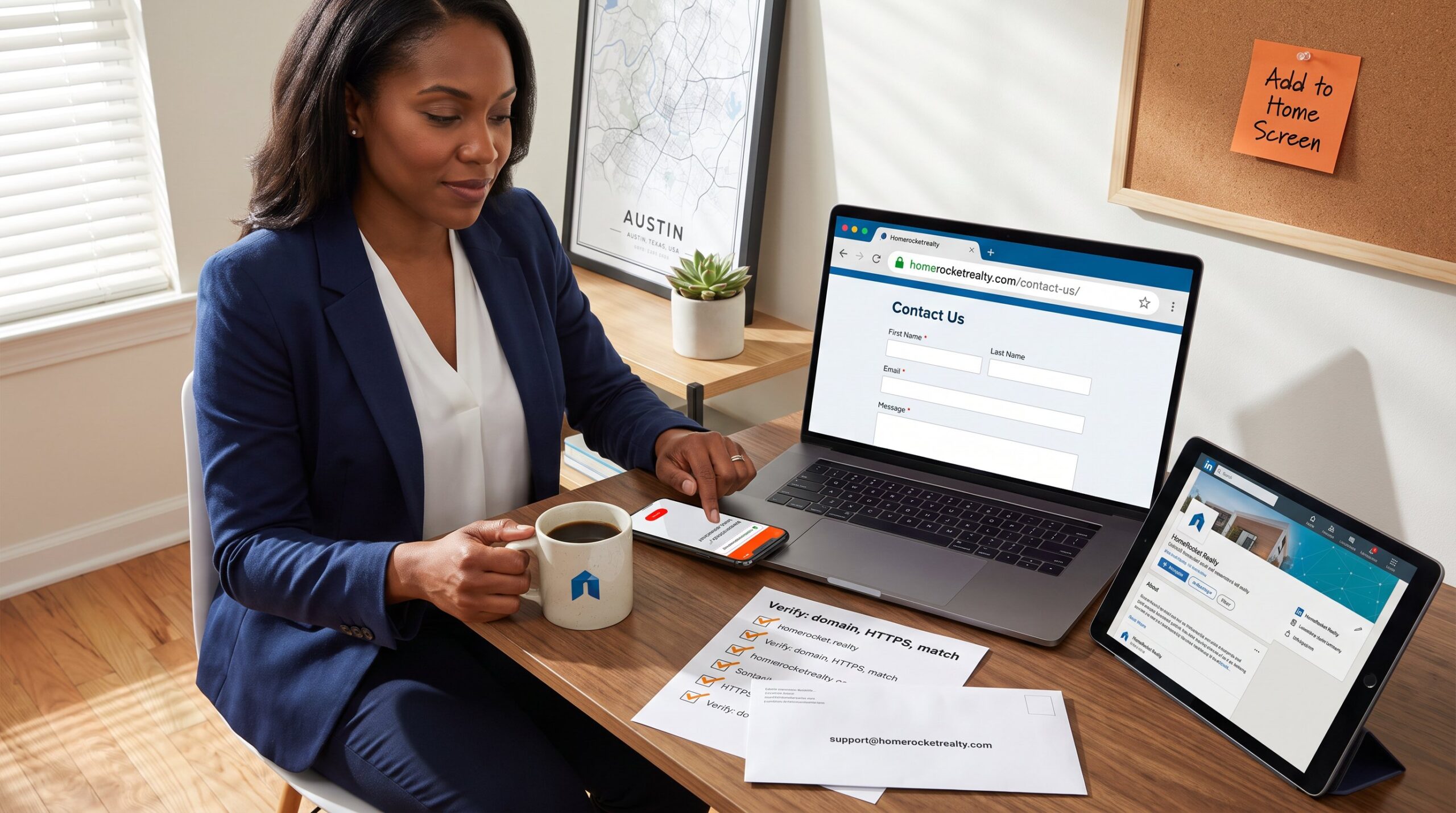 How to Find the Official HomeRocket Realty Contact Page