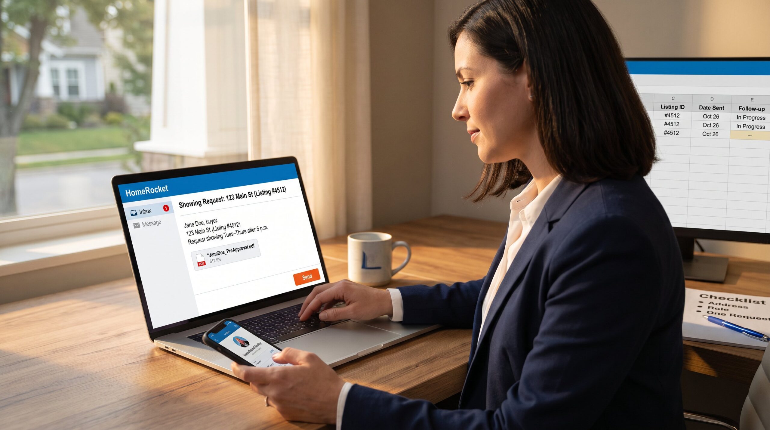 How to Email HomeRocket Realty About a Property Listing