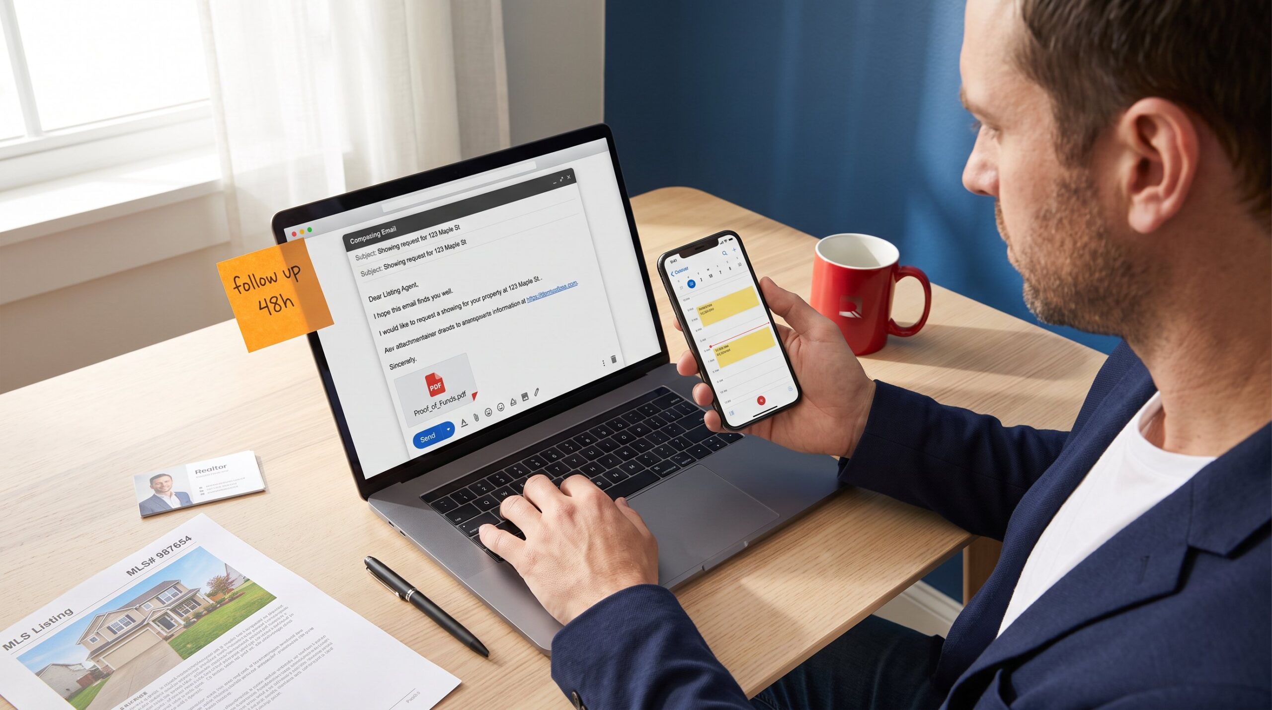 How to Request a Showing by Email